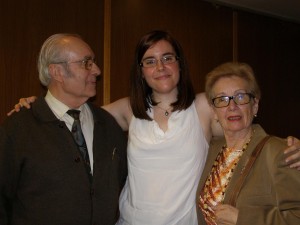 Con mis abuelos